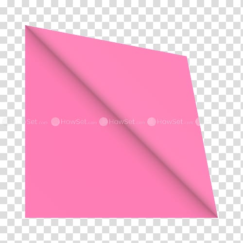 Paper Triangle Pink M Art, Angle transparent background PNG clipart