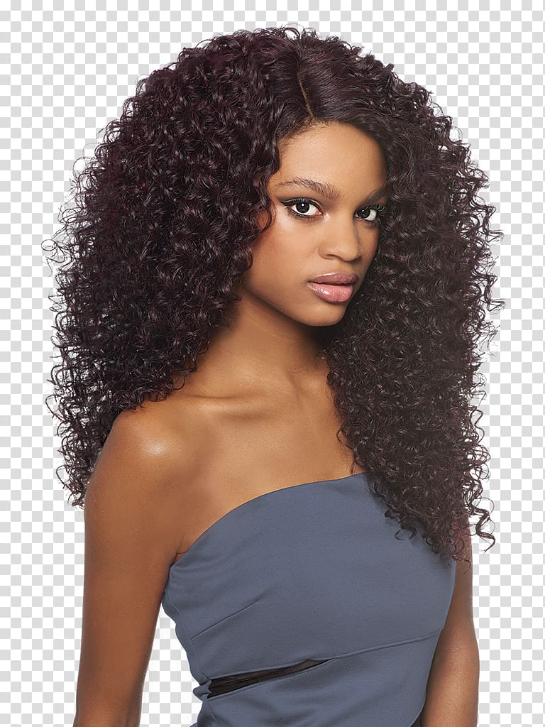 Lace wig Artificial hair integrations Synthetic fiber, wig transparent background PNG clipart