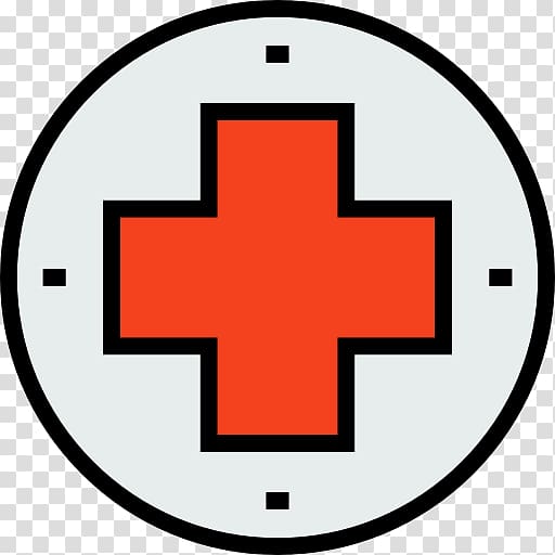 Medicine Hospital Icon, Red Cross badge transparent background PNG clipart