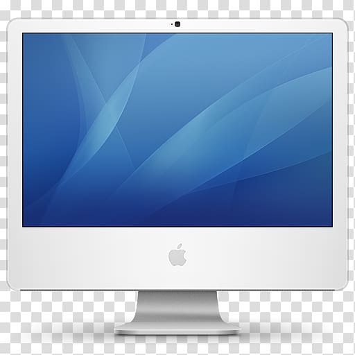 white iMac, computer computer monitor output device desktop computer, Imac iSight transparent background PNG clipart