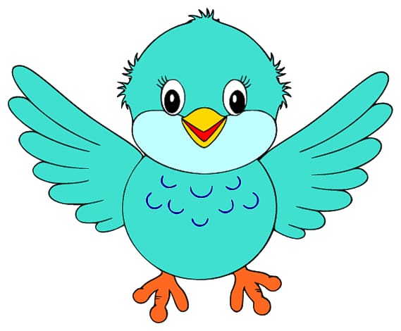 Bird Drawing , Cute Bird transparent background PNG clipart