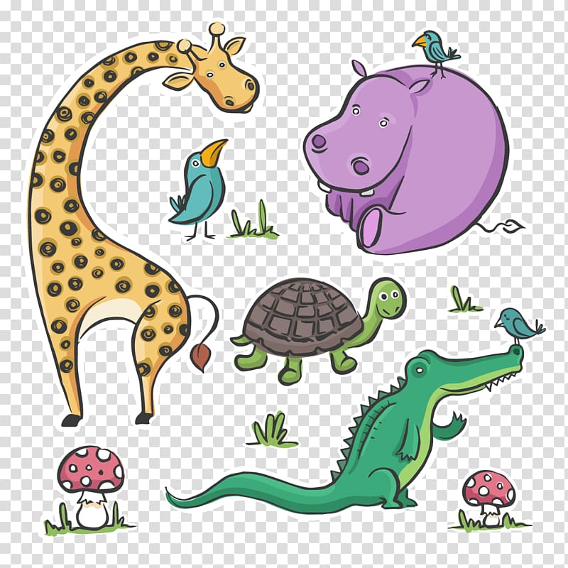 Lovely animals, Animal Park transparent background PNG clipart