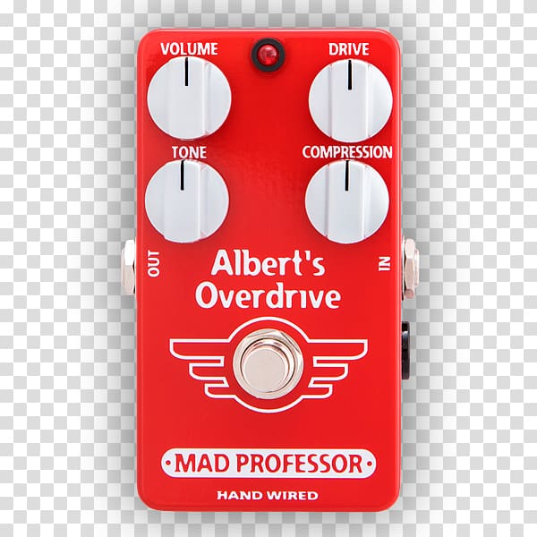Audio Guitar amplifier Effects Processors & Pedals Овердрайв Distortion, mad professor transparent background PNG clipart