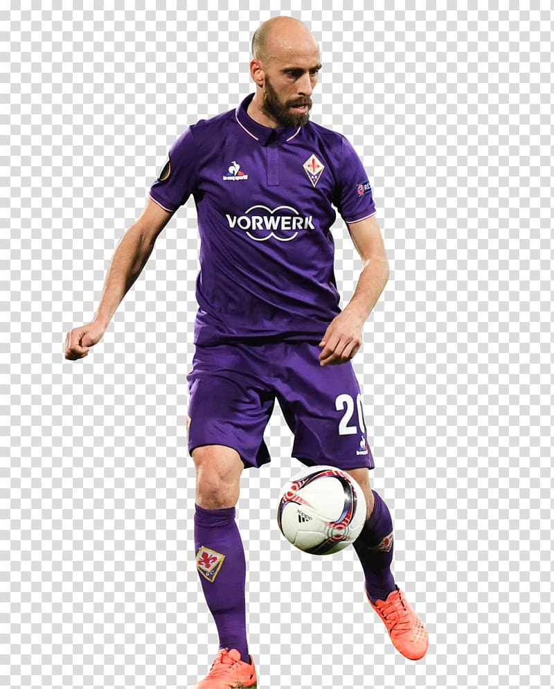 2017–18 Serie A ACF Fiorentina Jersey Football player, football transparent background PNG clipart