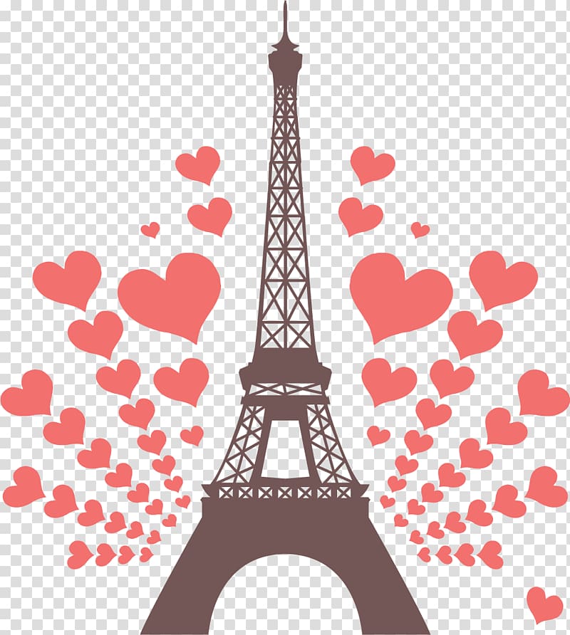 Eiffel Tower , Eiffel Tower Silhouette, Eiffel Tower transparent background PNG clipart