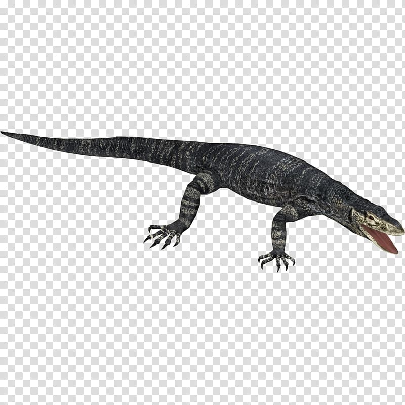 Zoo Tycoon 2 Reptile Lizard Nile monitor, lizard transparent background PNG clipart