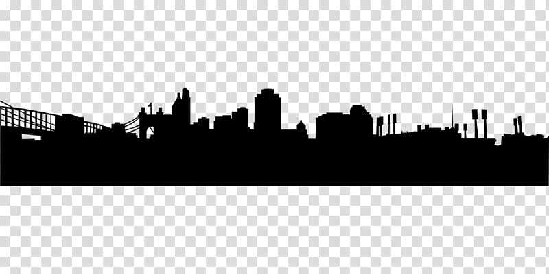Silhouette , gotham-city transparent background PNG clipart