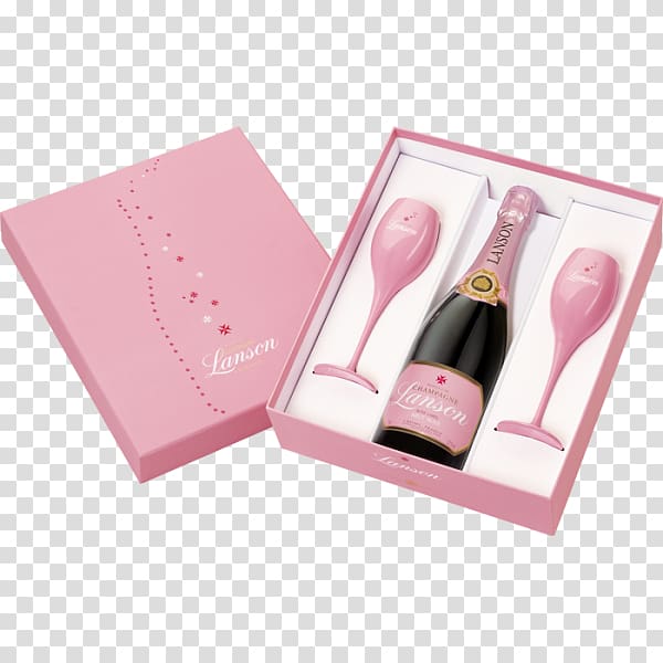 Champagne Lanson Rosé Moët & Chandon Wine, champagne transparent background PNG clipart
