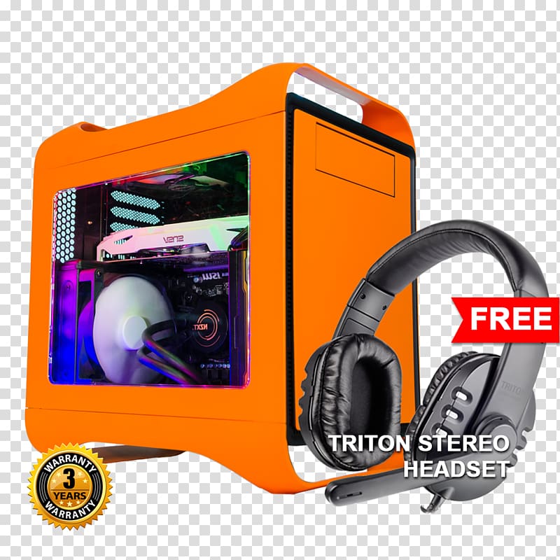 Headphones SPEEDLink TRITON Stereo Headset, black-silver Microphone Electronics Accessory, pc gaming headset orange transparent background PNG clipart