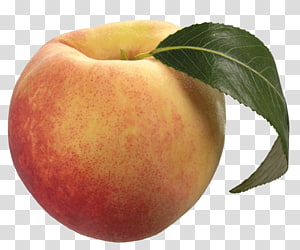 yellow and red apple fruit, Peach Solo transparent background PNG clipart thumbnail