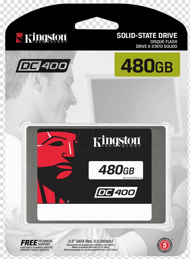 Solid-state drive Kingston SSDNow DC400 Internal hard drive SATA 6Gb/s 2.5