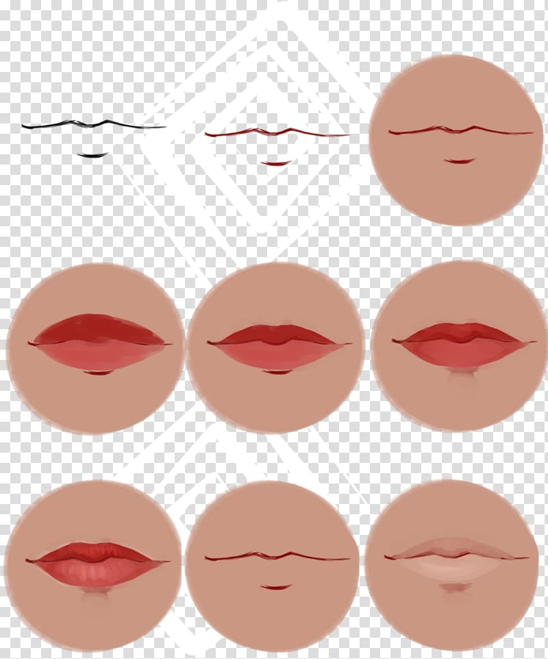 Lip Drawing Tutorial Painting Art, painting transparent background PNG clipart