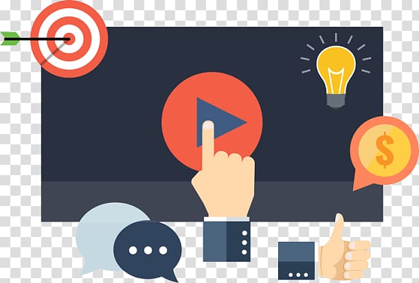Digital marketing Social video marketing Marketing strategy Video advertising, digital market transparent background PNG clipart
