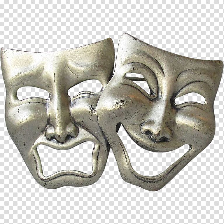 Sock and Buskin Mask Theatre Tragedy Drama, mask transparent background PNG clipart