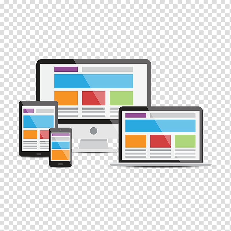 assorted digital device icon illustration, Responsive web design Web development, Devices, responsive web design transparent background PNG clipart