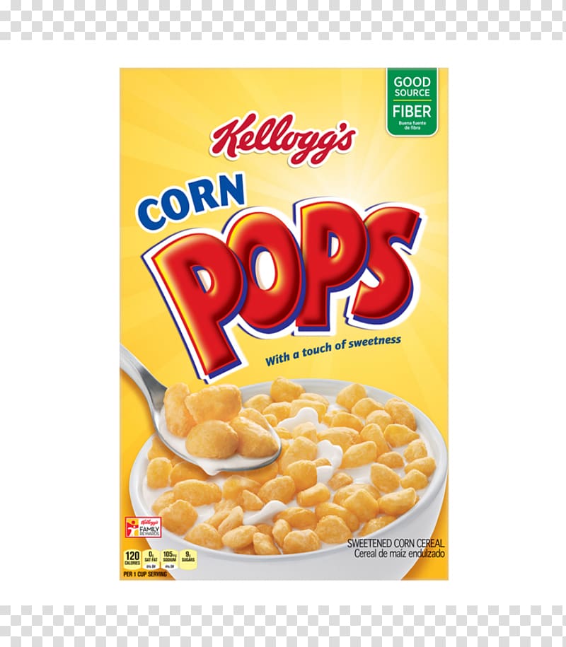 Breakfast cereal Kellogg\'s Corn Pops cereal Popcorn, corn pops transparent background PNG clipart