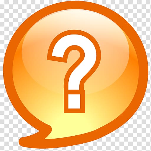 ICO Question Icon, Question mark transparent background PNG clipart