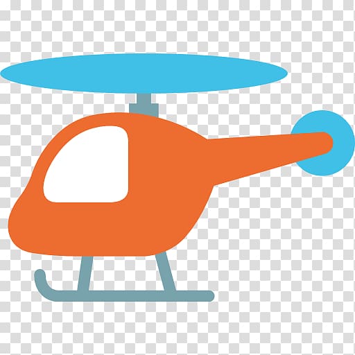 Helicopter Airplane Flying Emoji Text messaging, helicopter transparent background PNG clipart