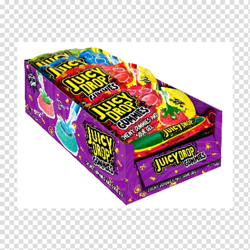Gummi candy Juice Lollipop Juicy Drop Pop Topps, juice Drop transparent background PNG clipart