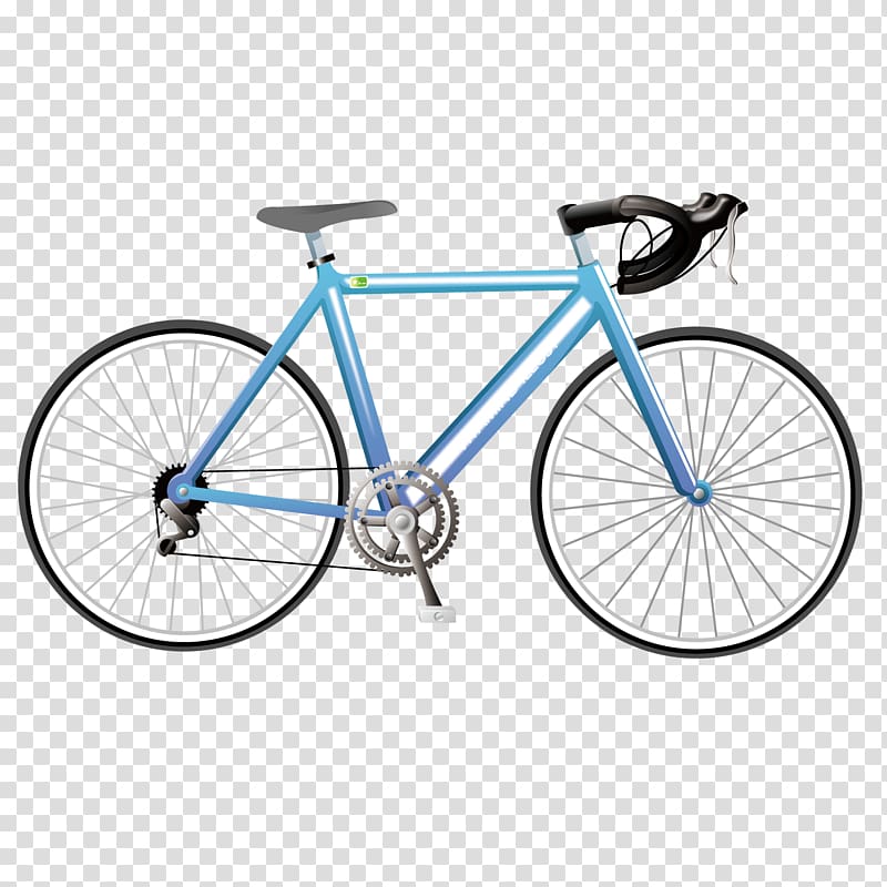 Road bicycle Cycling Single-speed bicycle Mountain bike, Blue man mountain bike transparent background PNG clipart