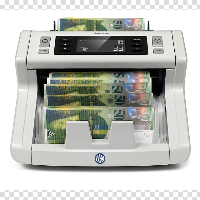 Banknote Currency-counting machine Safescan TP-230 Paper Money, banknote transparent background PNG clipart