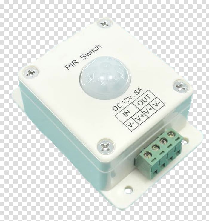 Light Motion detection Passive infrared sensor Motion Sensors, xmas light plug on off transparent background PNG clipart