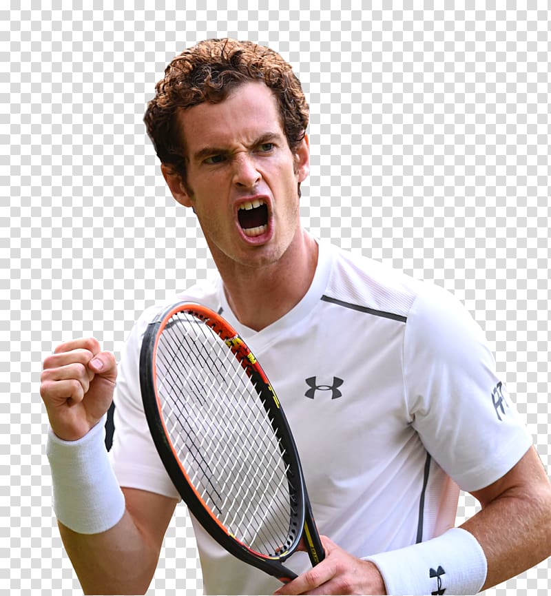 Andy Murray holding tennis racket, Andy Murray 2017 Wimbledon ...
