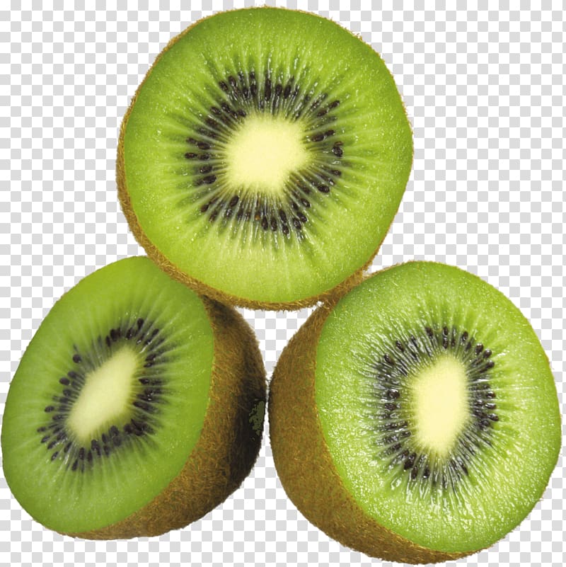 Kiwifruit , Green Cutted Kiwi transparent background PNG clipart