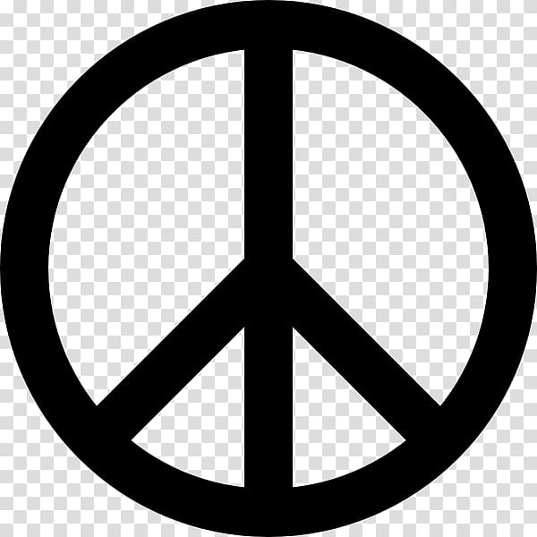 Peace symbols Sign, Peace transparent background PNG clipart