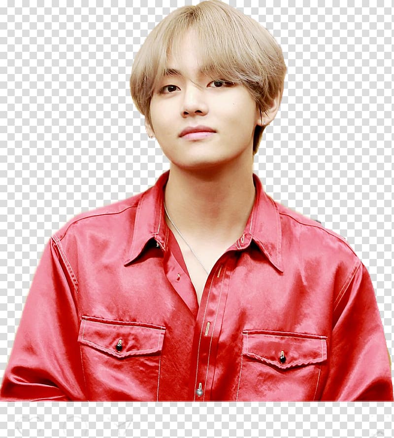 men's red collared top, BTS Love Yourself: Her Inkigayo Best Of Me, bts transparent background PNG clipart