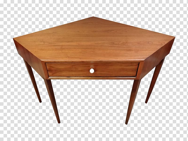 Coffee Tables Wood Furniture Drawer, four corner table transparent background PNG clipart