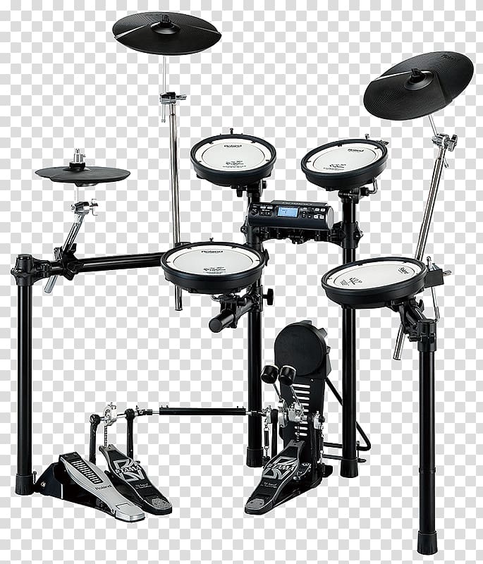 Roland V-Drums Electronic Drums Percussion, Drums transparent background PNG clipart