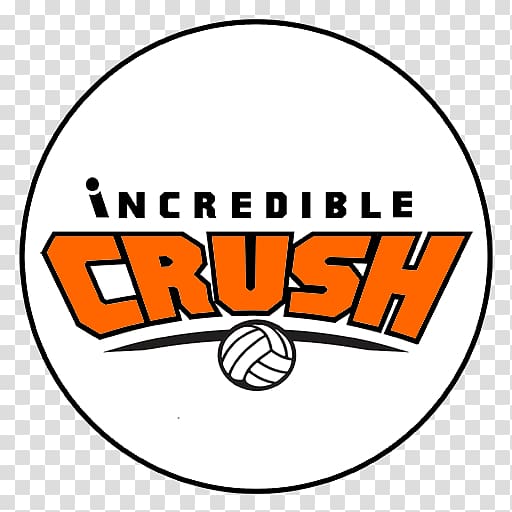 Incredible Crush Volleyball Rockwall Royse City Brand Sports Association Logo, Correct Overhand Volleyball Serve transparent background PNG clipart