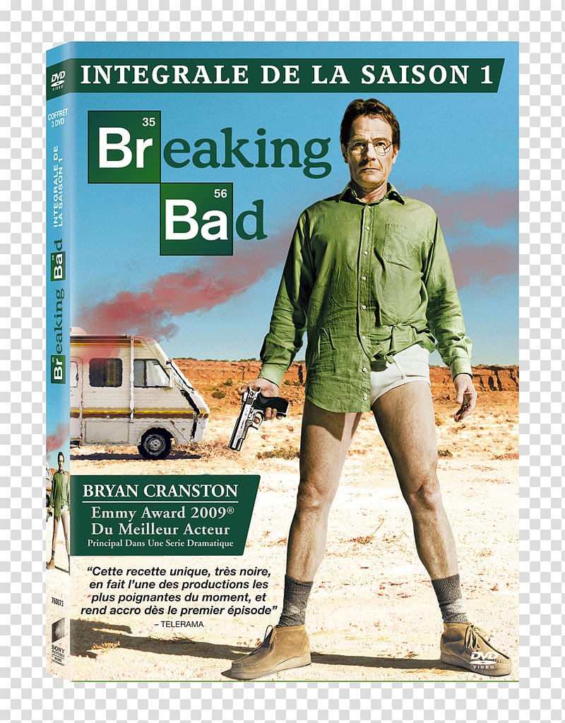 Breaking Bad, Season 1 DVD Blu-ray disc Walter White Breaking Bad, Season 3, dvd transparent background PNG clipart