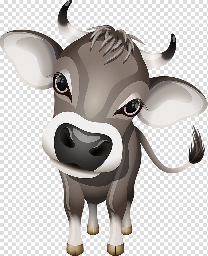 Jersey cattle Calf , cow transparent background PNG clipart