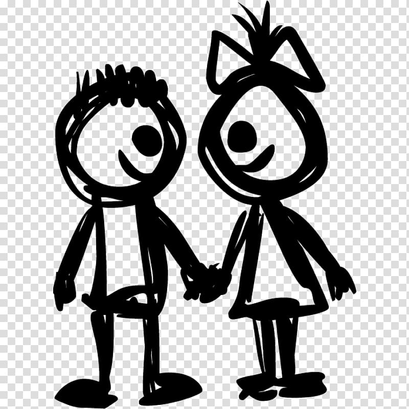 Love Friendship Drawing couple, couple transparent background PNG clipart