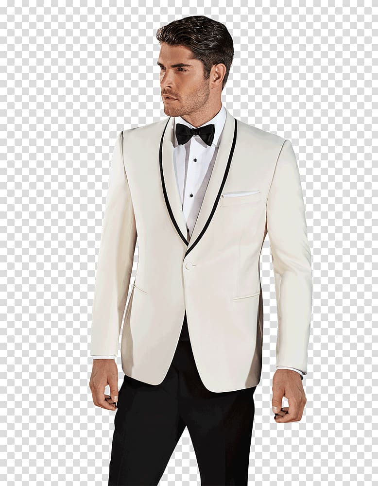 Suit Tuxedo Formal wear Blazer Outerwear, BOW TIE transparent background PNG clipart