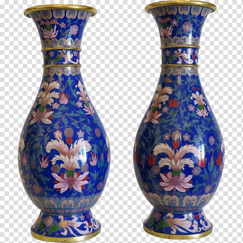 Vase Ceramic Pottery Porcelain Cloisonné, vase transparent background PNG clipart