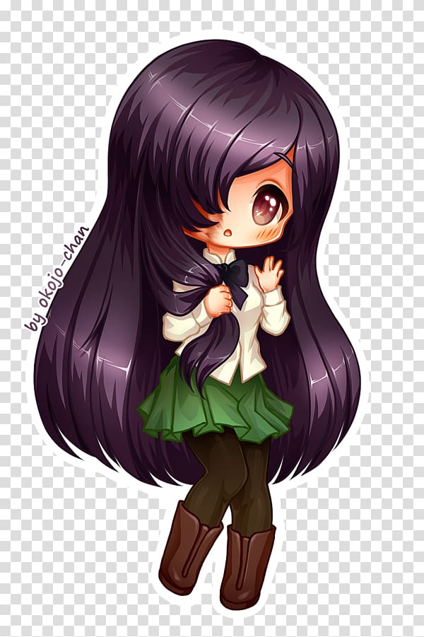 Katawa Shoujo Chibi Mio Akiyama Anime Shōjo manga, Chibi transparent ...