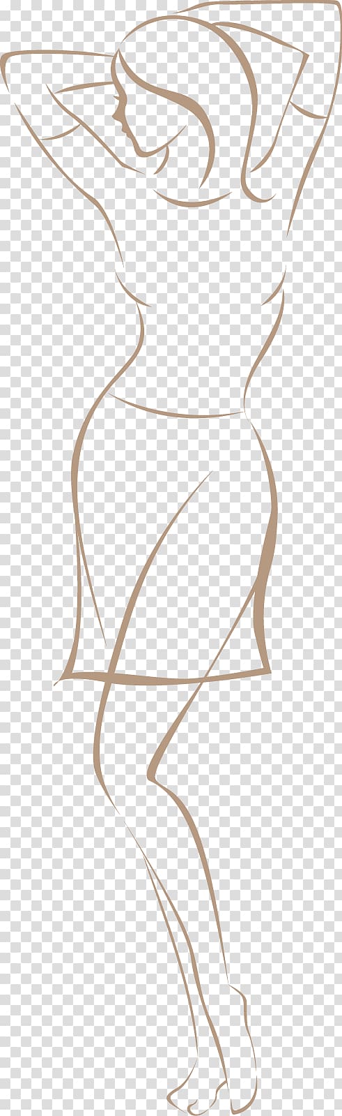 Finger Human leg Line art Drawing, body sculpting transparent background PNG clipart