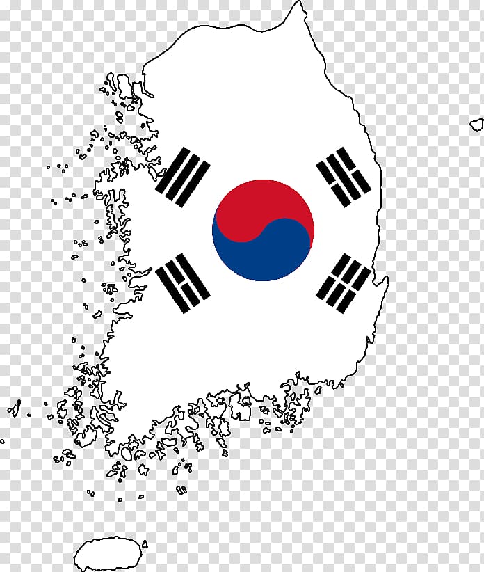 Flag of South Korea National flag Korean War, taiwan flag transparent background PNG clipart