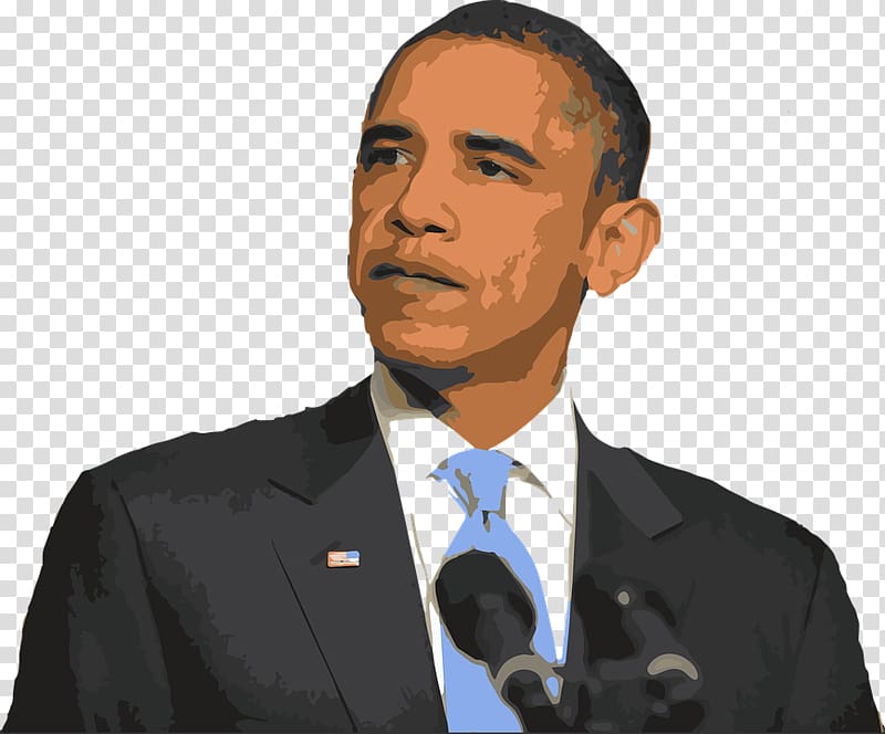 Barack Obama transparent background PNG clipart