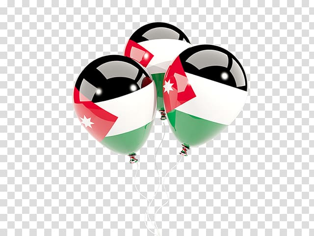 Balloon Flag of Kuwait, Flag Of Jordan transparent background PNG clipart