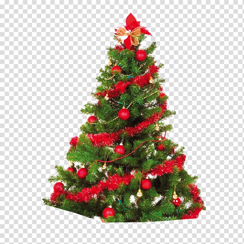 Artificial Christmas tree Christmas ornament, Christmas tree transparent background PNG clipart