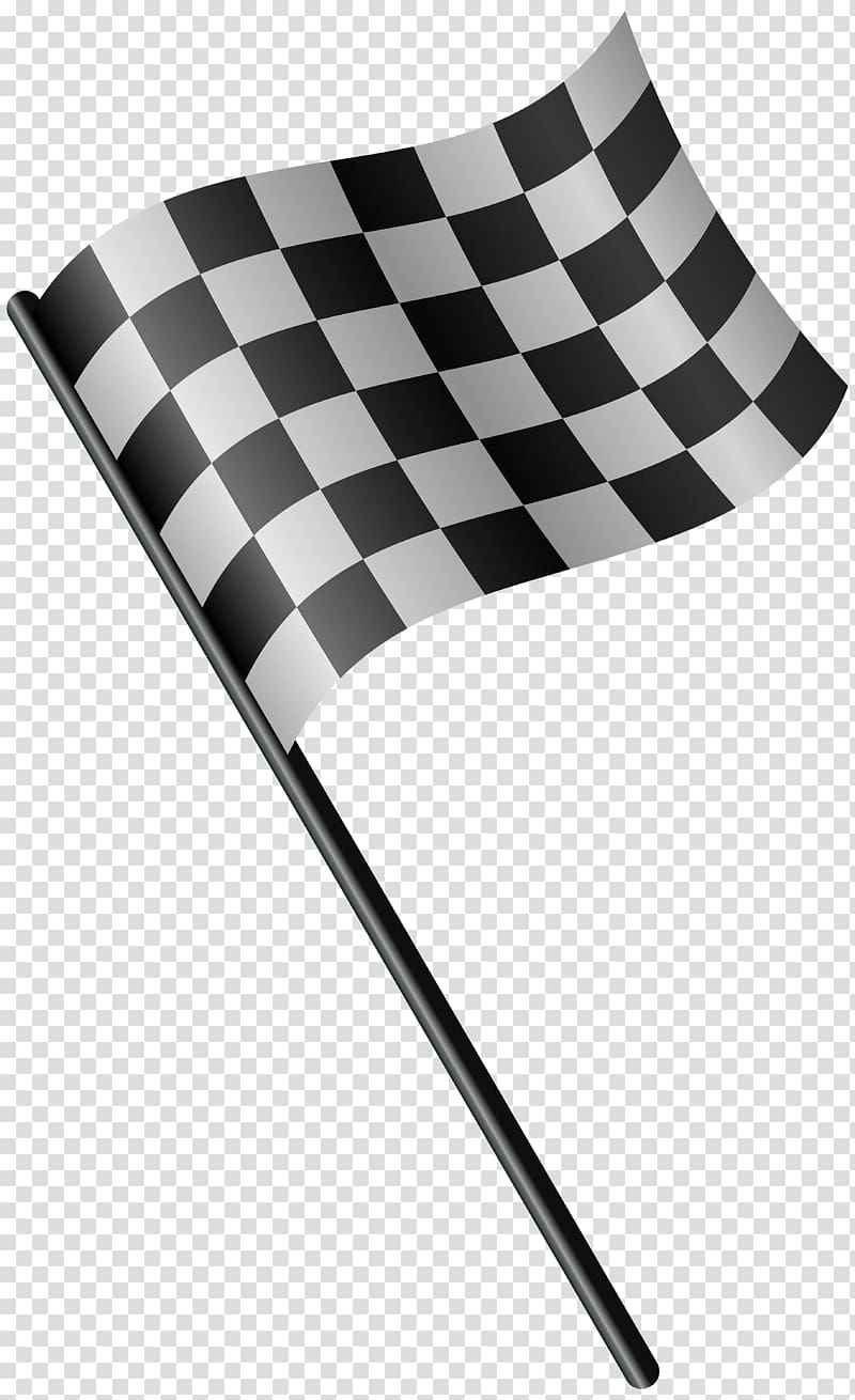 black and white checked flag illustration, Racing flags , checkered flag transparent background PNG clipart