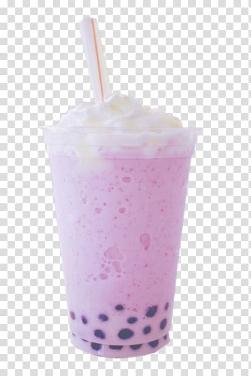 clear plastic cup, Milkshake Bubble tea Smoothie, milk tea transparent background PNG clipart