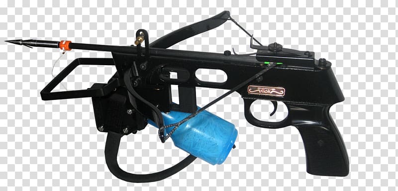 Trigger Crossbow Pistol Fishing Gun barrel, Weight transparent background  PNG clipart