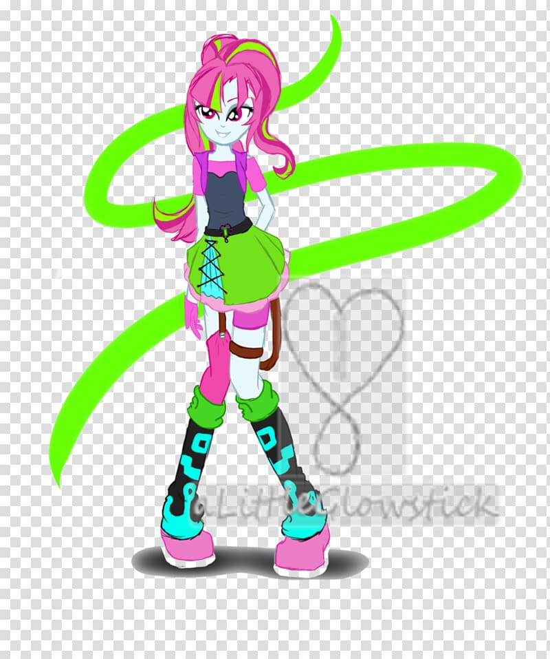 My Little Pony: Equestria Girls Character Ekvestrio, GLOW STICK transparent background PNG clipart