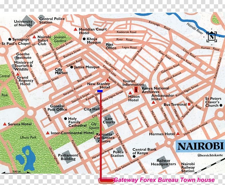 City map Walk Score Uhuru Park, map transparent background PNG clipart