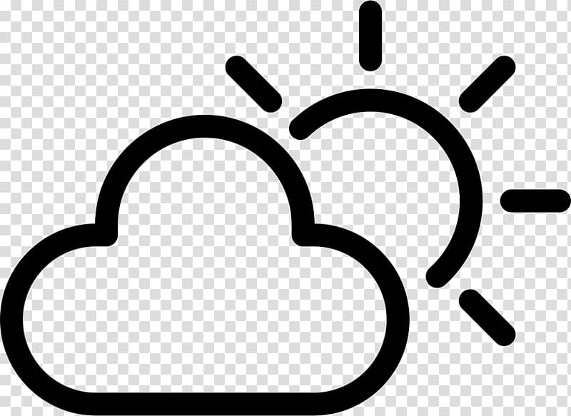 Computer Icons graphics Illustration The Noun Project, sunny and cloudy icon transparent background PNG clipart